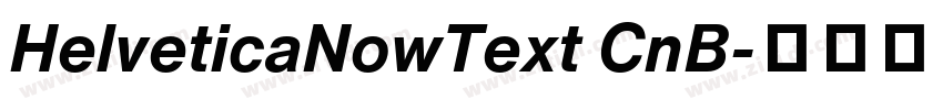 HelveticaNowText CnB字体转换